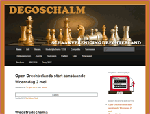 Tablet Screenshot of degoschalm.nl